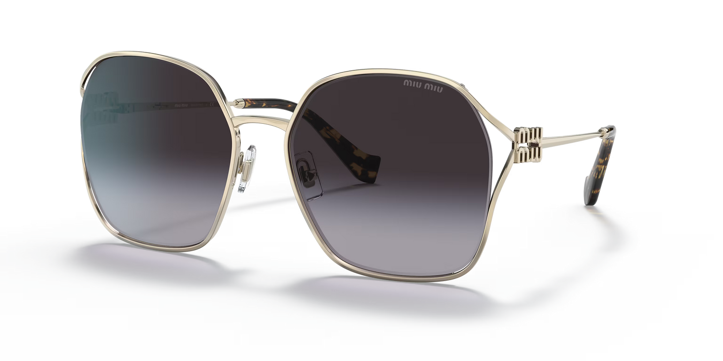 משקפי שמש מיו מיו זהב-אפור | MIU MIU MU 52WS Gold-Grey