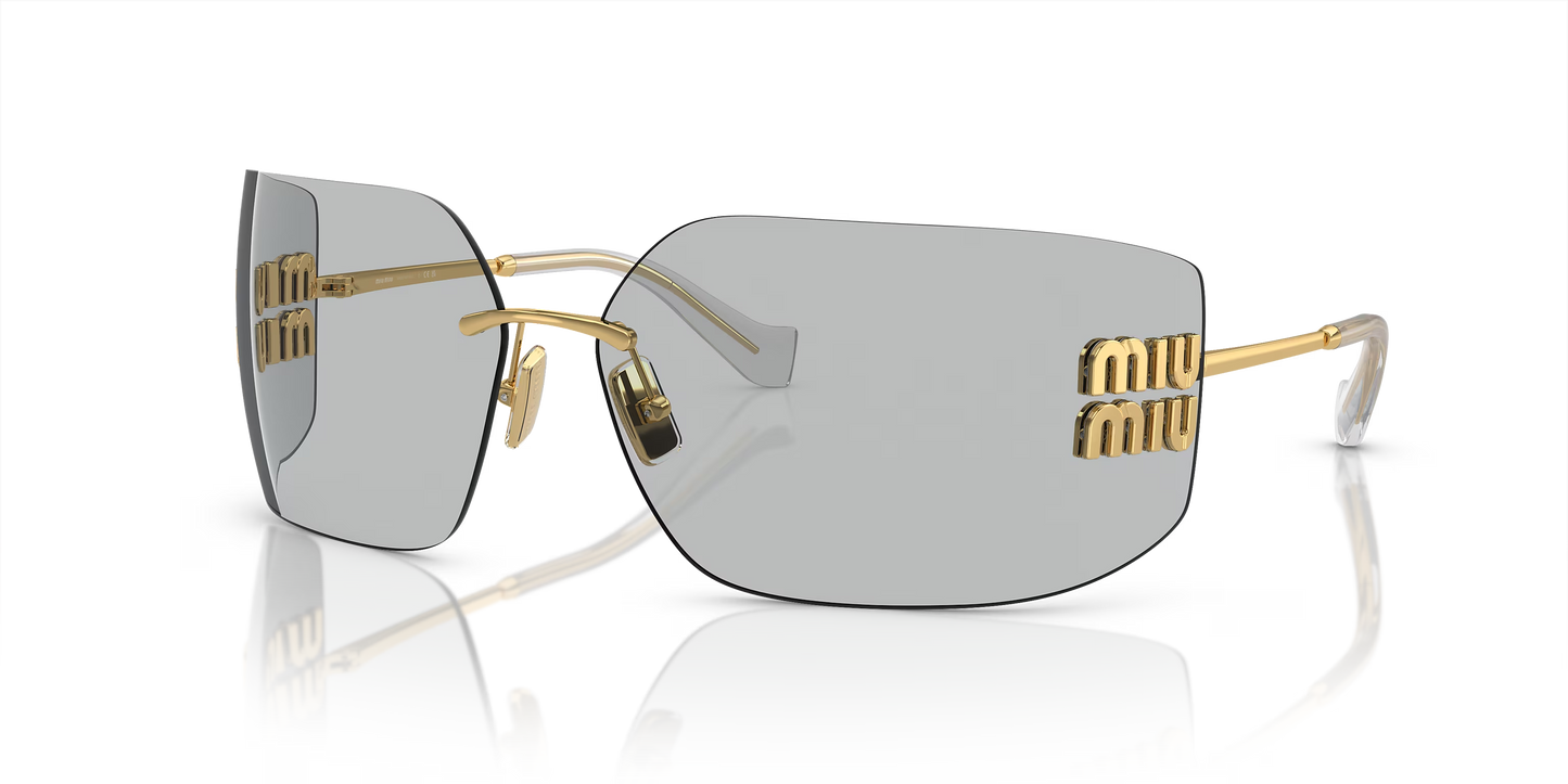 משקפי שמש מיו מיו זהב-אפור | MIU MIU MU 54YS Gold-Grey