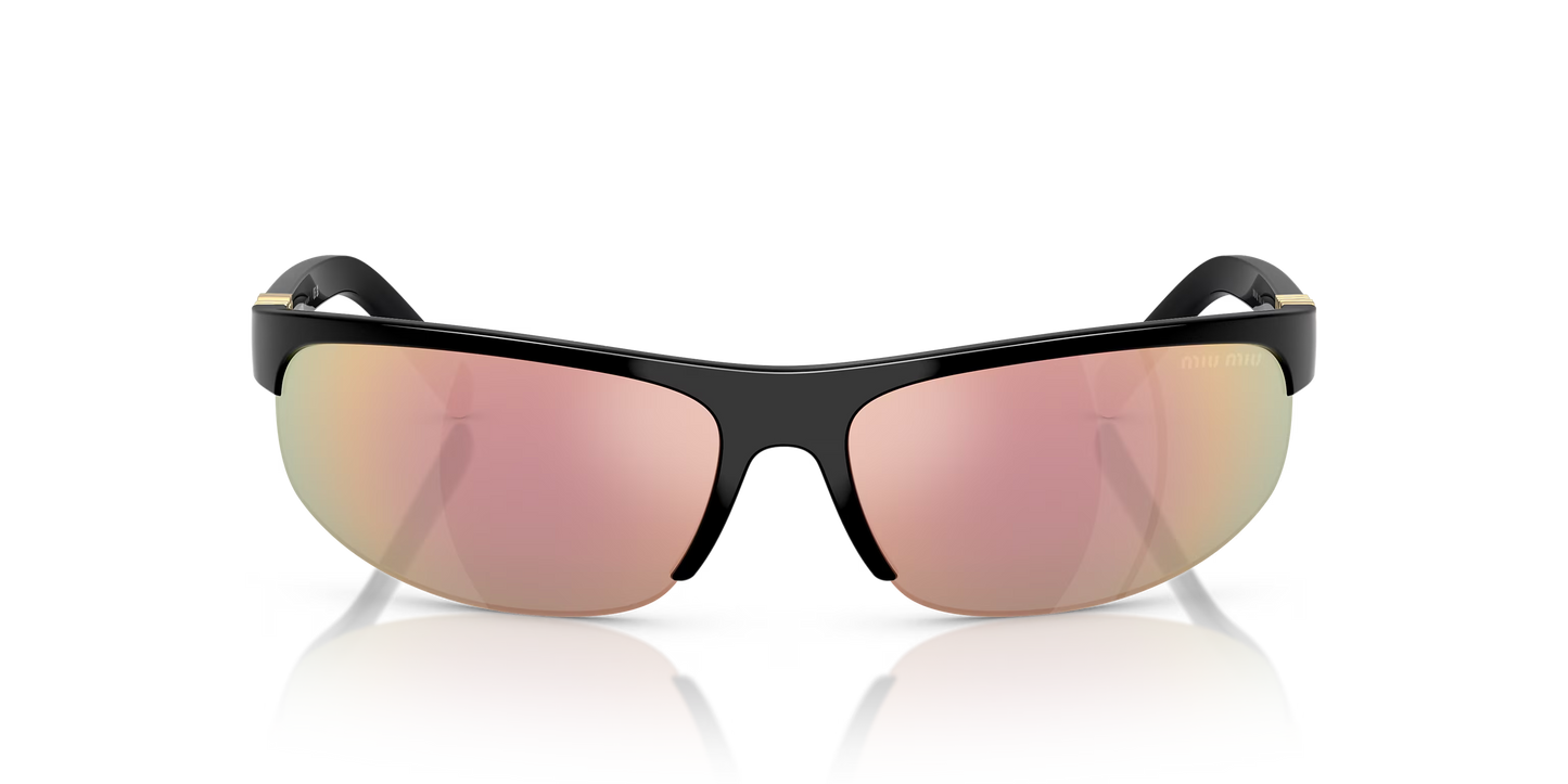 MIU MIU MU A02S Black-Grey Sunglasses