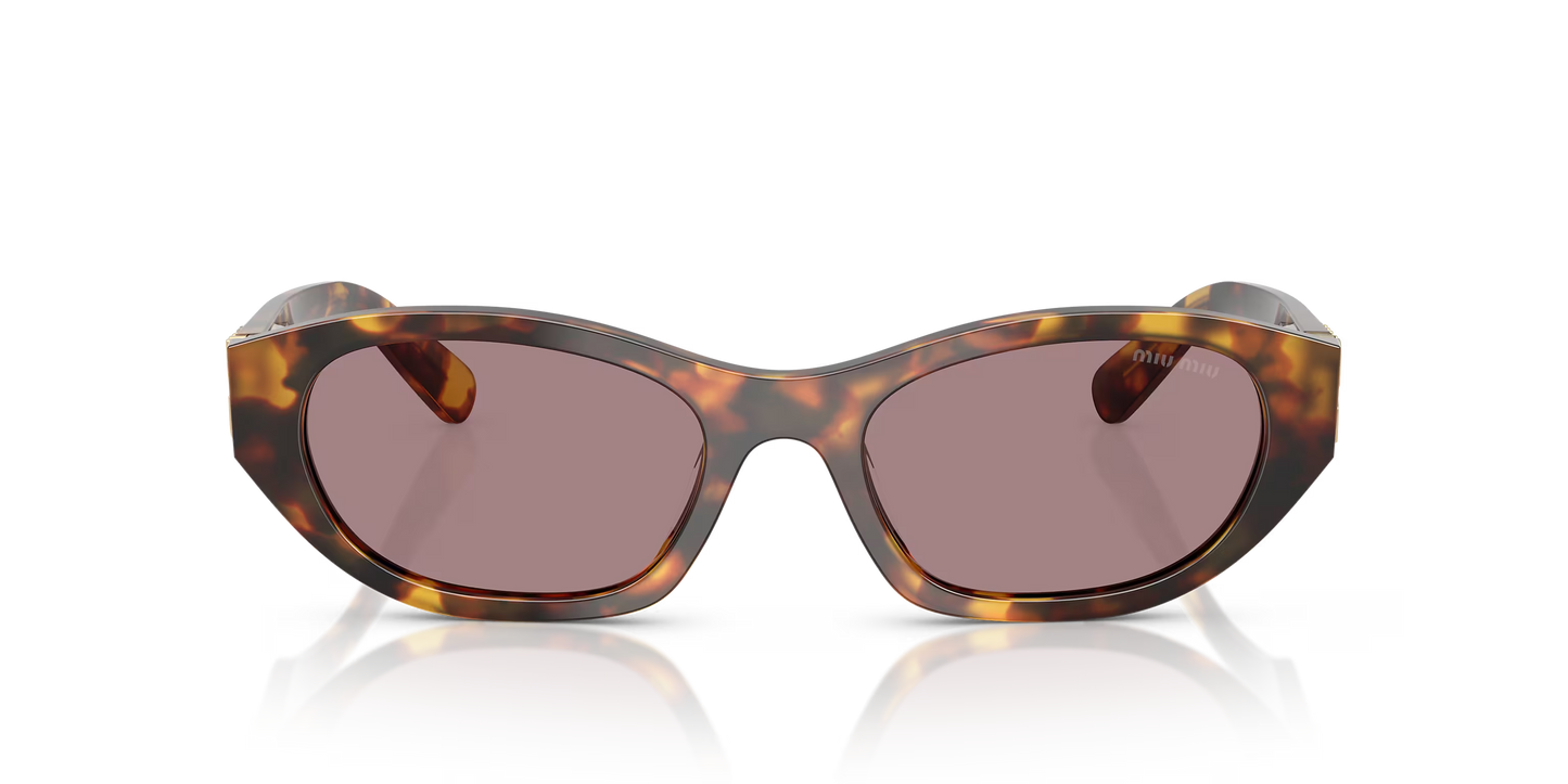 MIU MIU Sunglasses Tortoise-Violet | MIU MIU MU A03S Tortoise-Violet