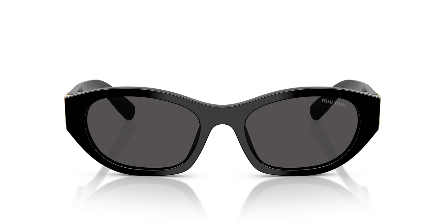 משקפי שמש מיו מיו שחור-אפור | MIU MIU MU A03S Black-Grey