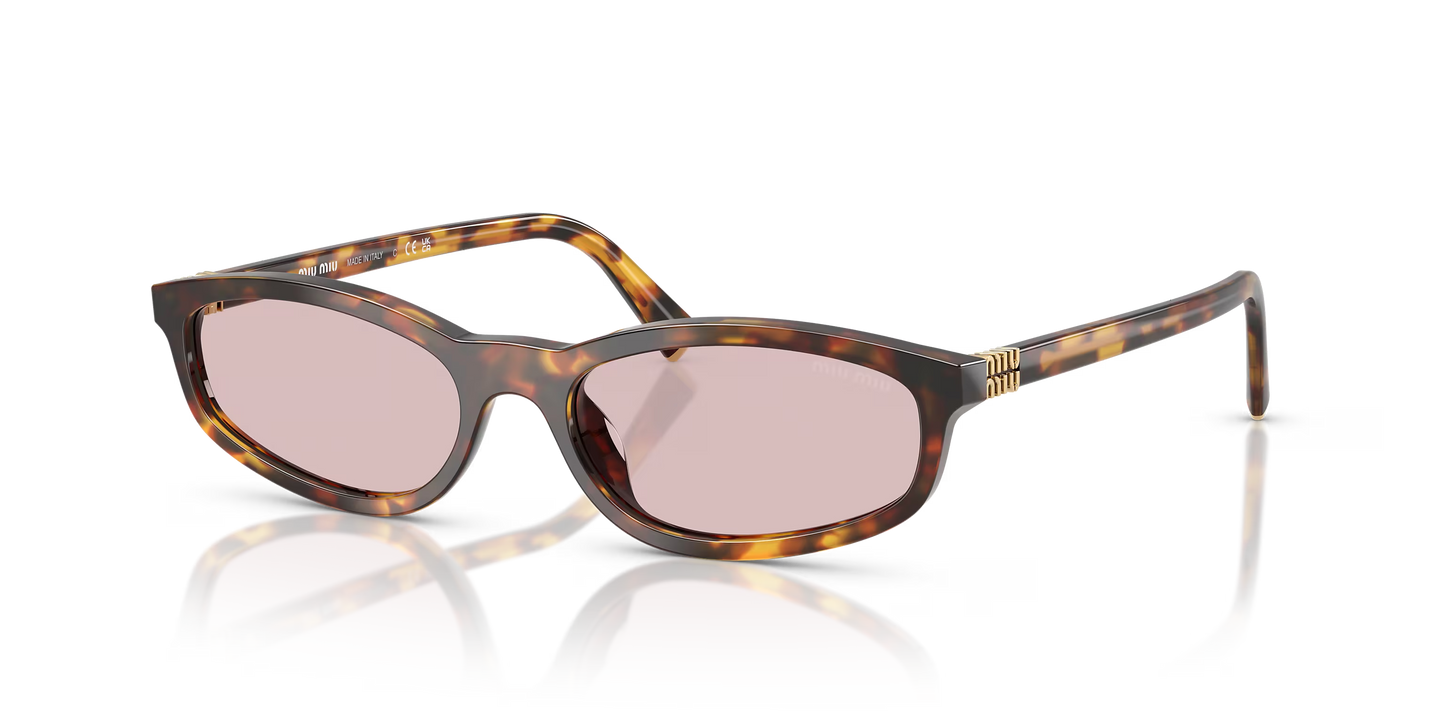 משקפי שמש מיו מיו צב-ורוד | MIU MIU MU A06S Tortoise-Pink
