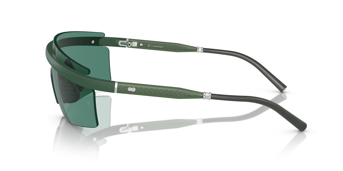 Oliver Peoples Sunglasses Semi-Matte Ryegrass-Forest | OLIVER PEOPLES OV5556S R-4 Semi-Matte Ryegrass-Forest
