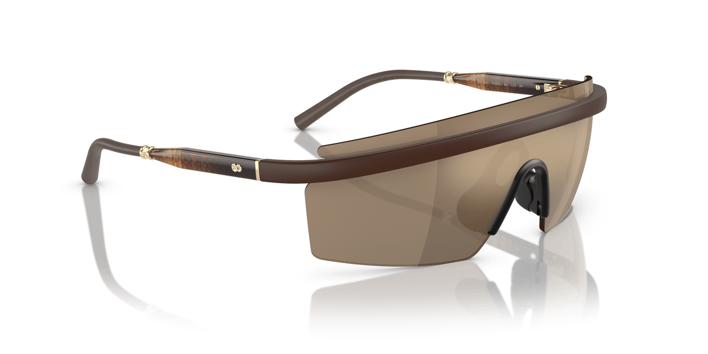 Oliver Peoples Sunglasses Semi-Matte Umber-Desert Flash Mirror | OLIVER PEOPLES OV5556S R-4 Semi-Matte Umber-Desert Flash Mirror