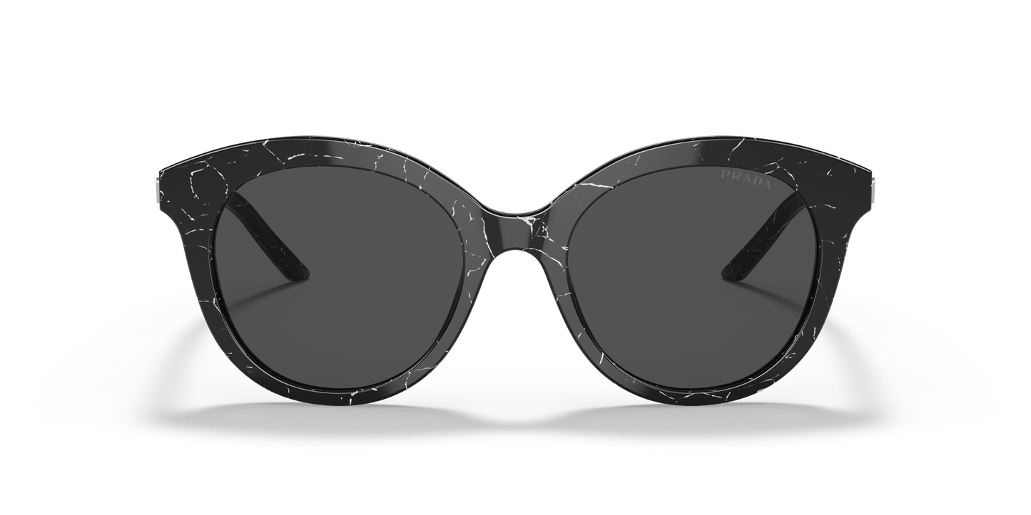 Prada Sunglasses Black Marble-Dark Grey | PRADA PR 02YS Black Marble-Dark Grey