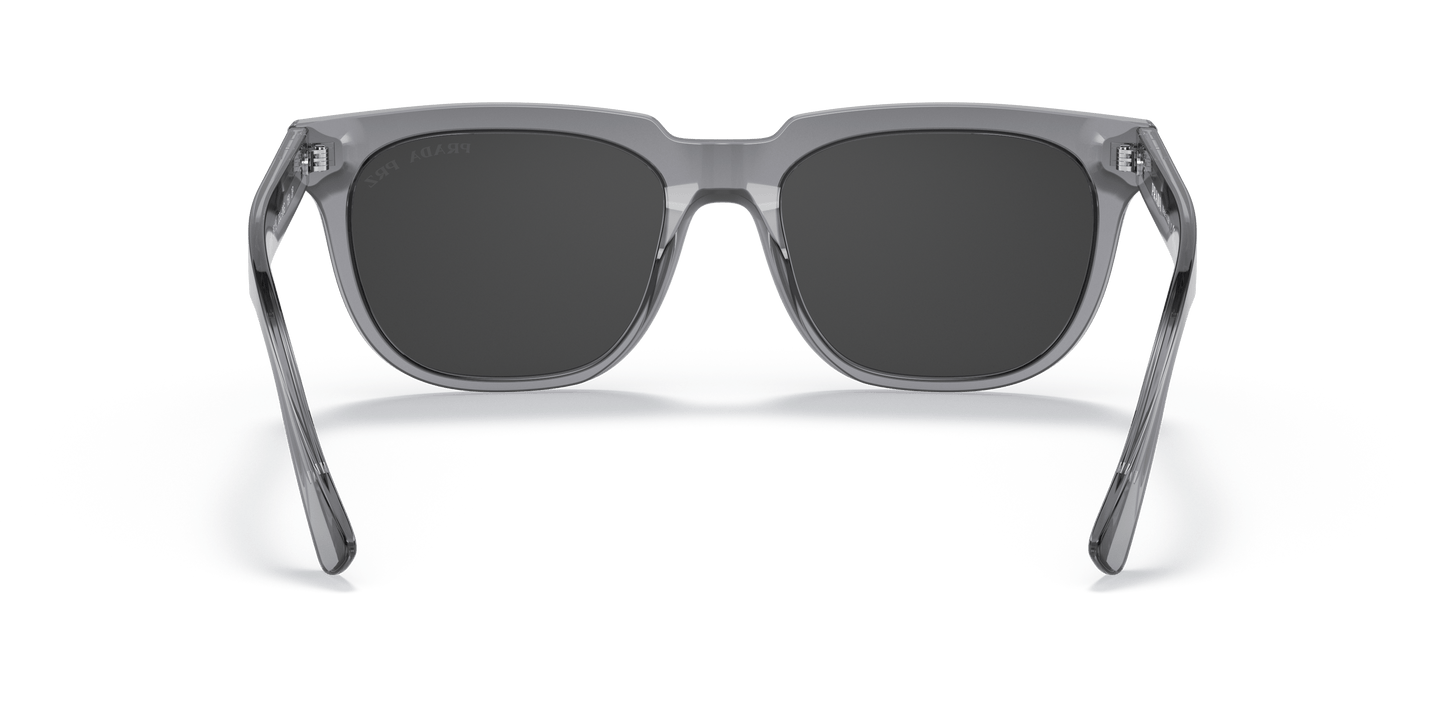 Prada PR 04YS Transparent Grey-Polarized Black Sunglasses