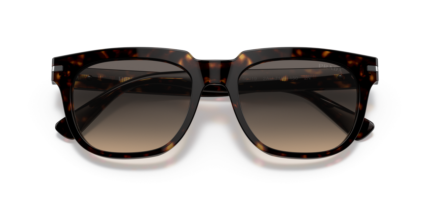 Prada Sunglasses Tortoise-Clear Gradient Grey | Prada PR 04YS Tortoise-Clear Gradient Grey
