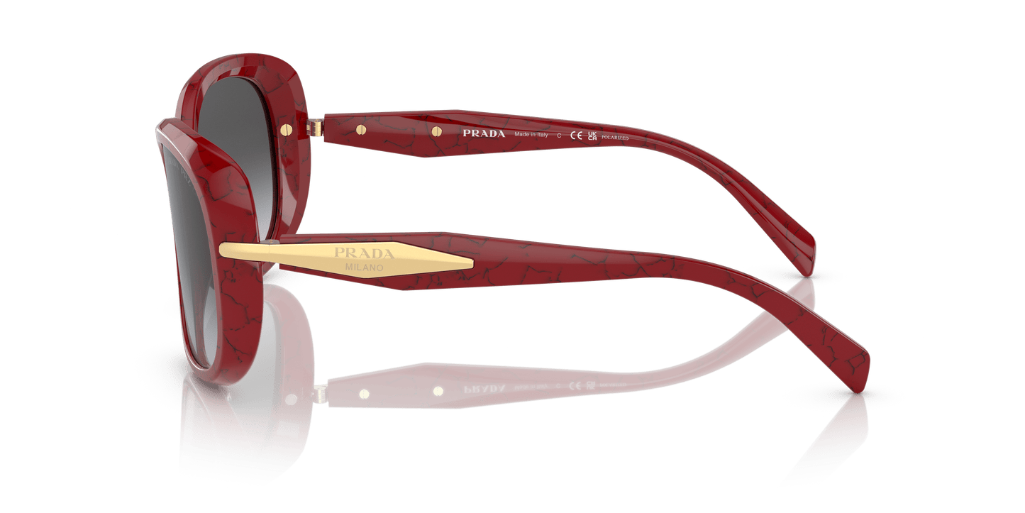PRADA PR 04ZS Etruscan Marble-Polar Grey Gradient Sunglasses