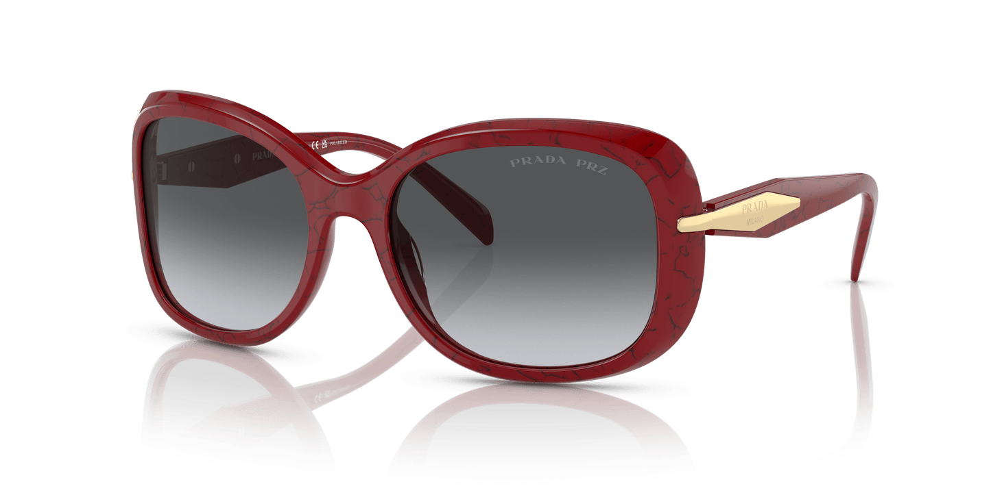PRADA PR 04ZS Etruscan Marble-Polar Grey Gradient Sunglasses