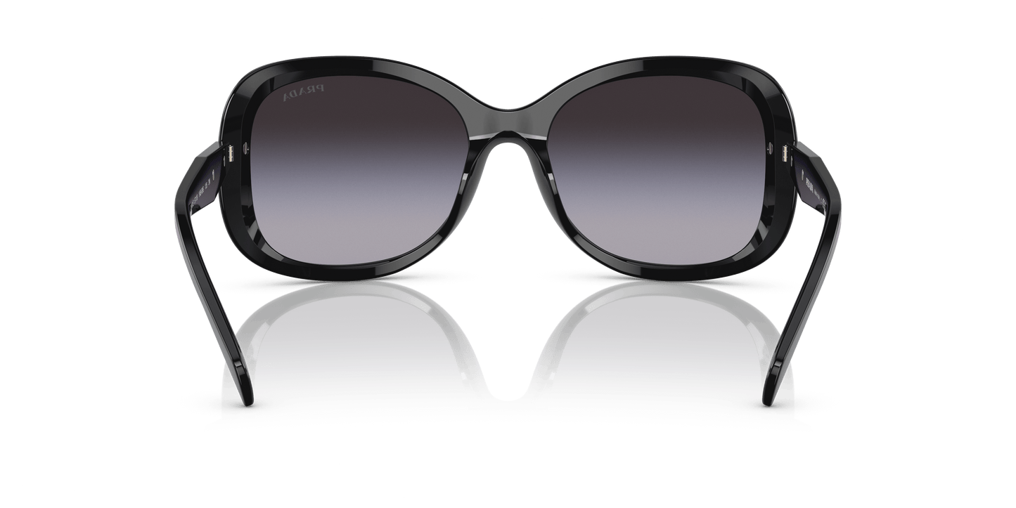 Prada Sunglasses Black-Grey Gradient | PRADA PR 04ZS Black-Grey Gradient