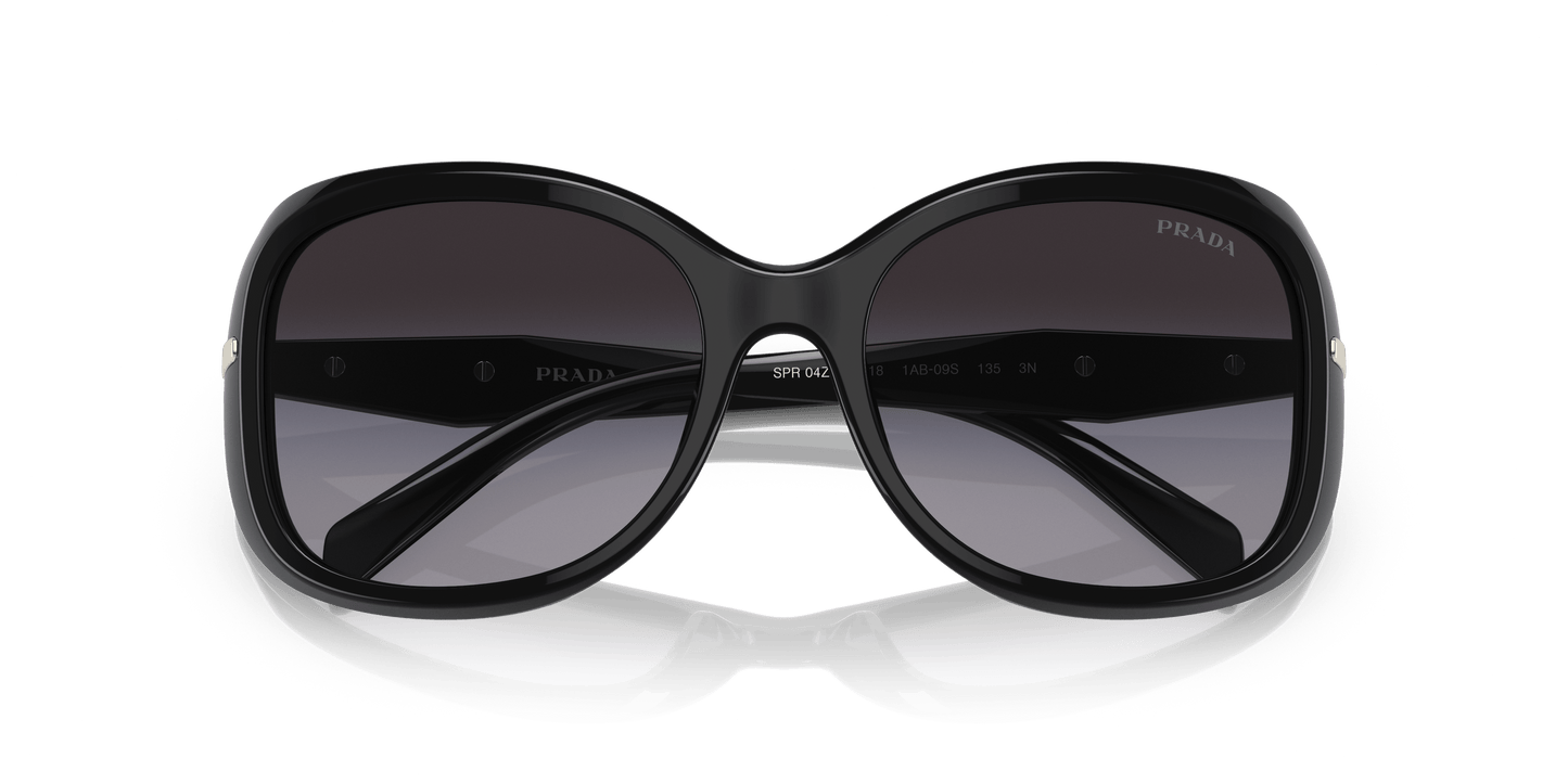 Prada Sunglasses Black-Grey Gradient | PRADA PR 04ZS Black-Grey Gradient