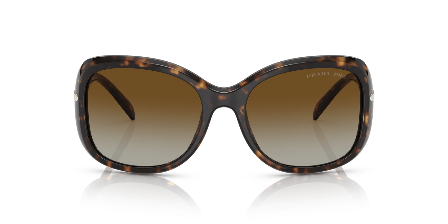 Prada Sunglasses Tortoise-Polar Brown Gradient | PRADA PR 04ZS Tortoise-Polar Brown Gradient