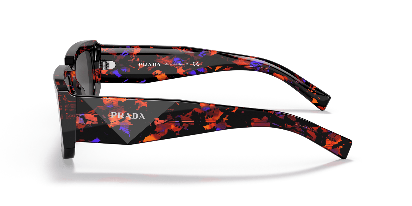 משקפי שמש פראדה אבסטרקט כתום-אפור כהה | PRADA PR 06YS Abstract Orange-Dark Grey