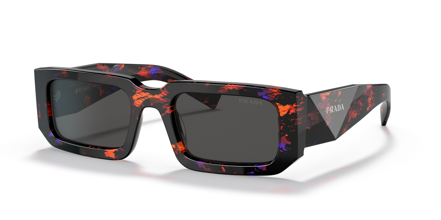משקפי שמש פראדה אבסטרקט כתום-אפור כהה | PRADA PR 06YS Abstract Orange-Dark Grey