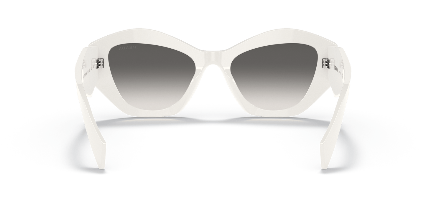 Prada Sunglasses White-Grey Gradient | PRADA PR 07YS White-Grey Gradient