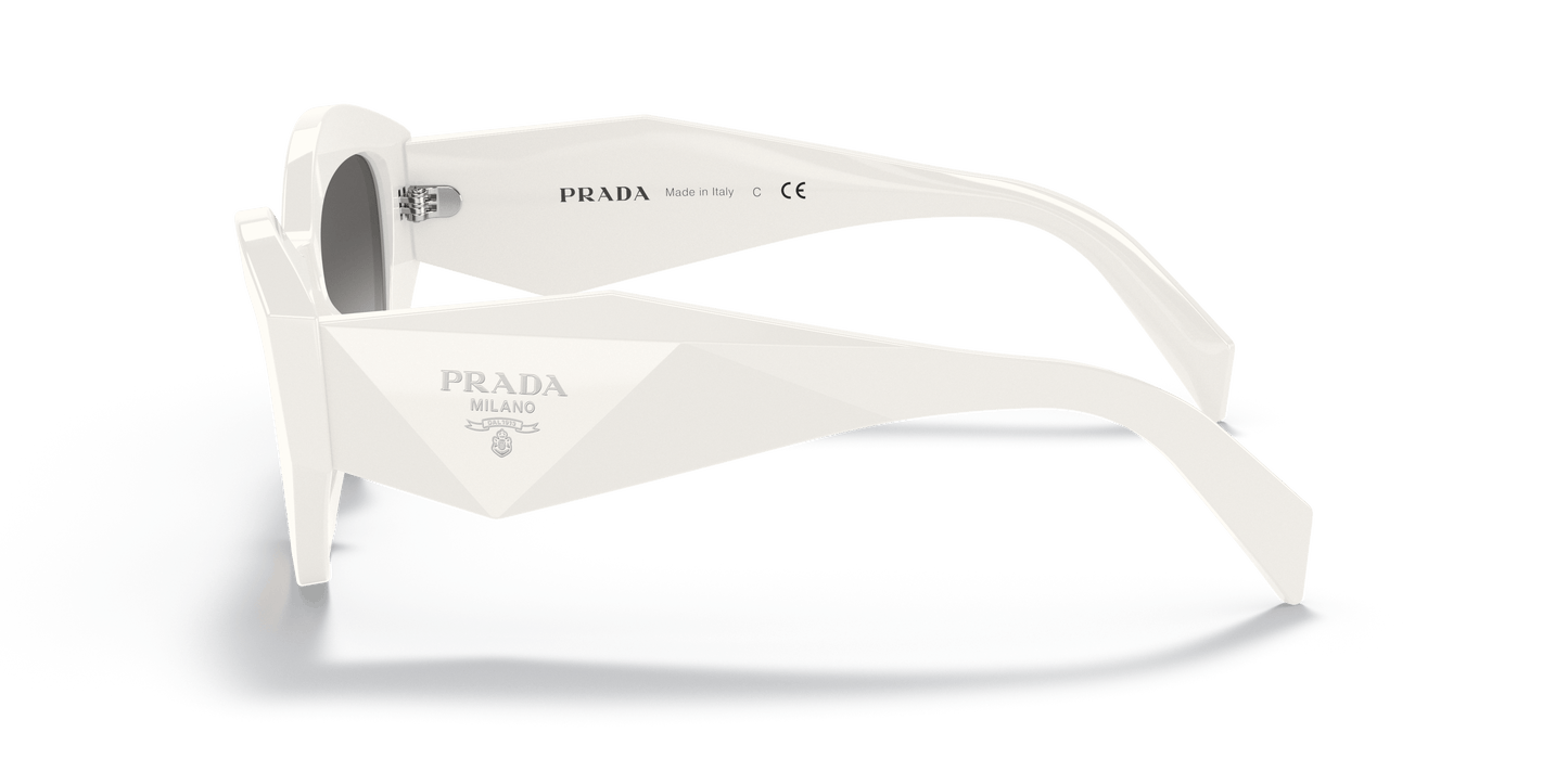 Prada Sunglasses White-Grey Gradient | PRADA PR 07YS White-Grey Gradient