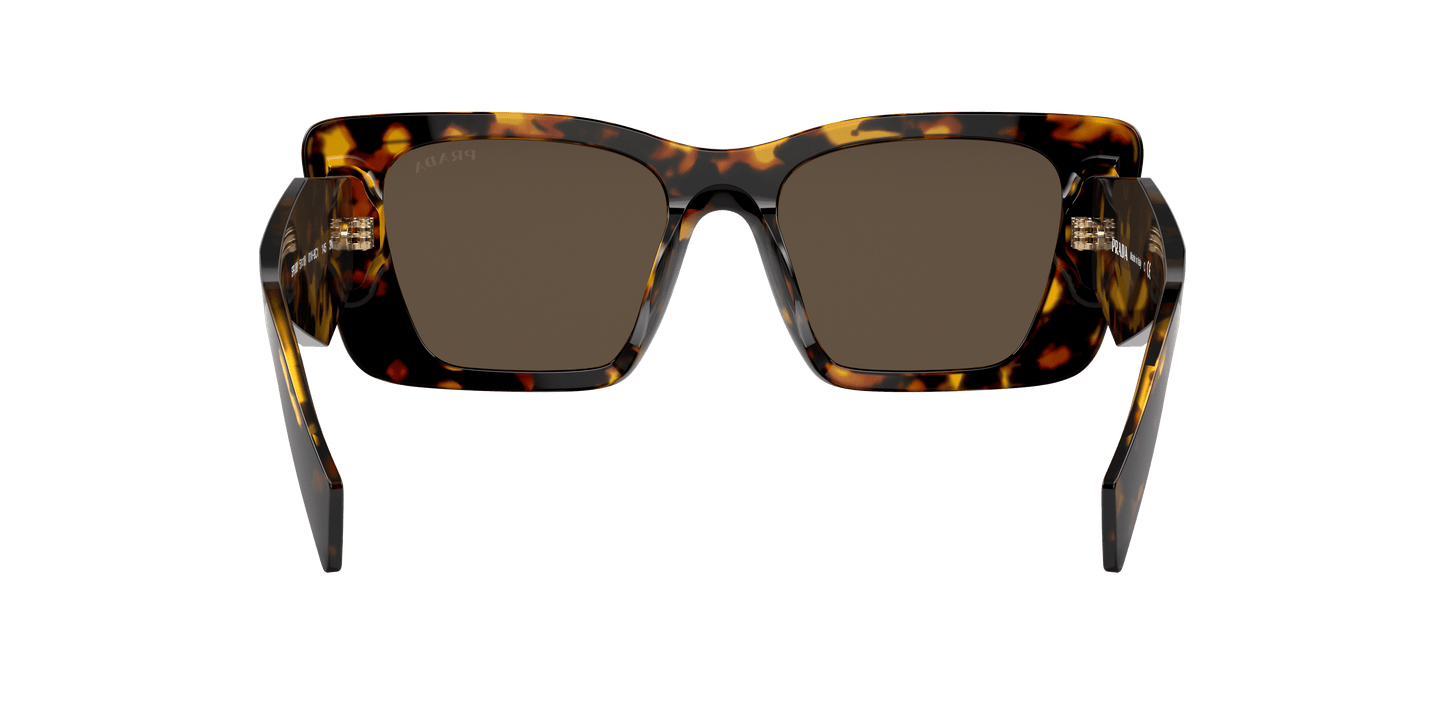 PRADA PR 08YS Havana Honey-Dark Brown Sunglasses