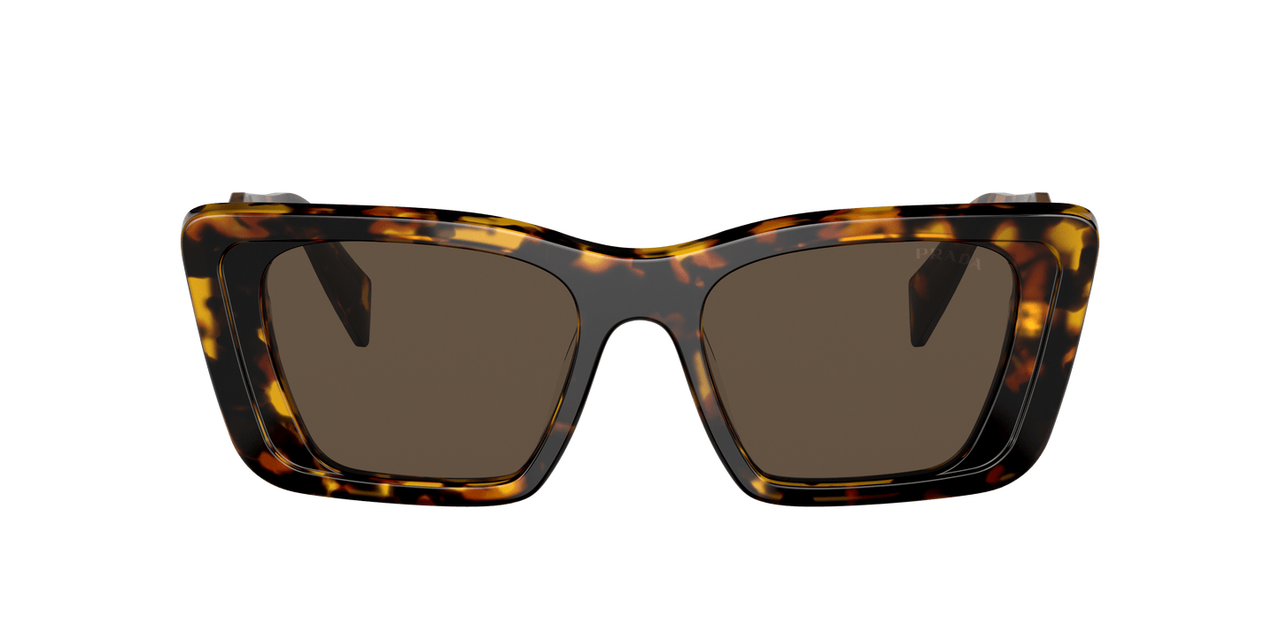 PRADA PR 08YS Havana Honey-Dark Brown Sunglasses
