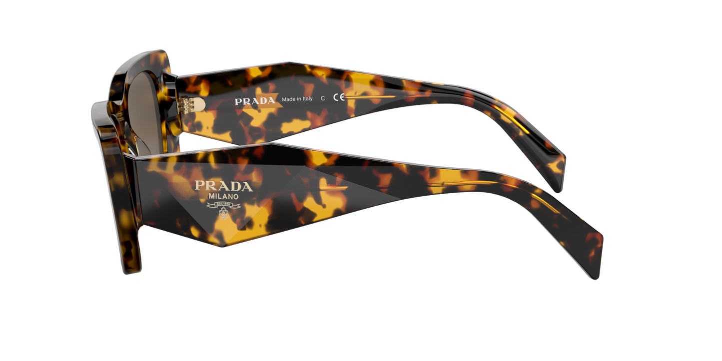 PRADA PR 08YS Havana Honey-Dark Brown Sunglasses