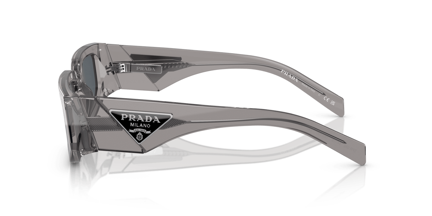 משקפי שמש פראדה אספלט שקוף-אפור כהה | PRADA PR 09ZS Transparent Asphalt-Dark Grey