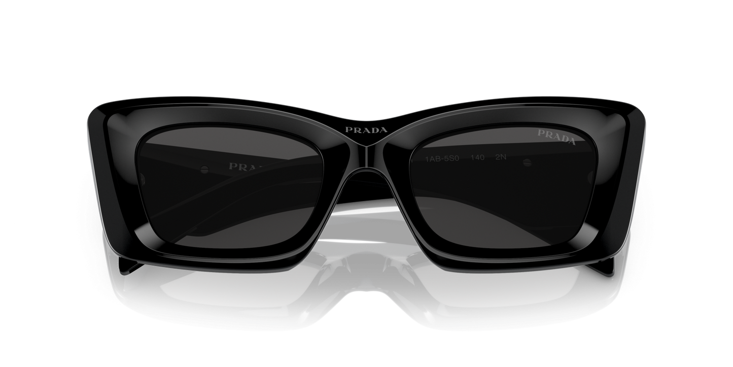 Prada Sunglasses Black-Dark Grey | PRADA PR 13ZS Black-Dark Grey