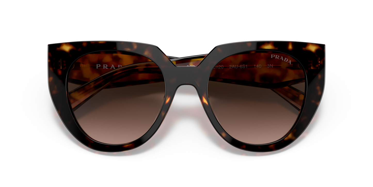 Prada Sunglasses Tortoise-Brown Gradient | PRADA PR 14WS Tortoise-Brown Gradient