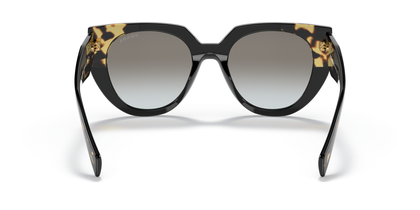 Prada Sunglasses Black/Tortoise-Grey Gradient | PRADA PR 14WS Black/Tortoise-Grey Gradient