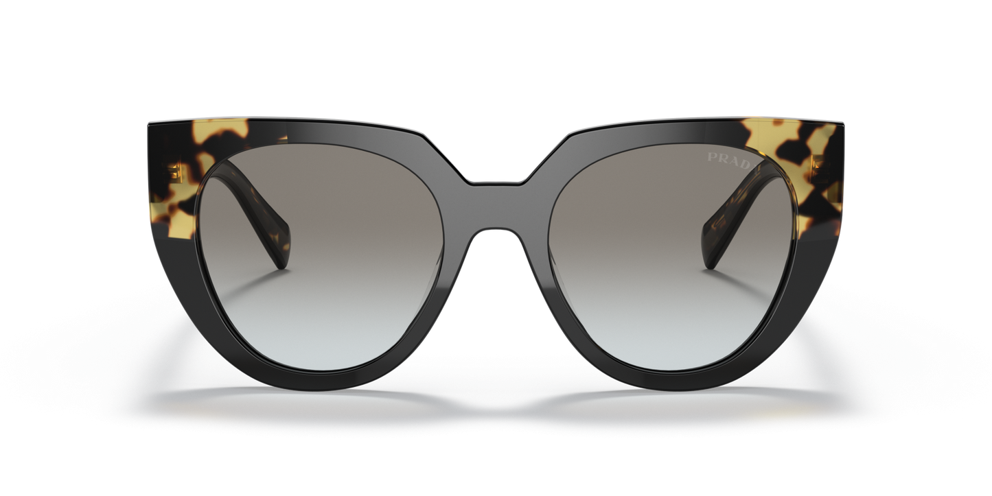 Prada Sunglasses Black/Tortoise-Grey Gradient | PRADA PR 14WS Black/Tortoise-Grey Gradient