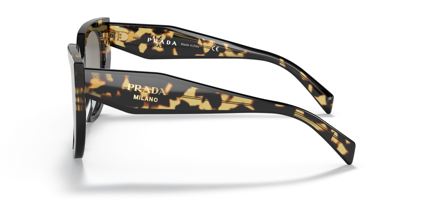 Prada Sunglasses Black/Tortoise-Grey Gradient | PRADA PR 14WS Black/Tortoise-Grey Gradient