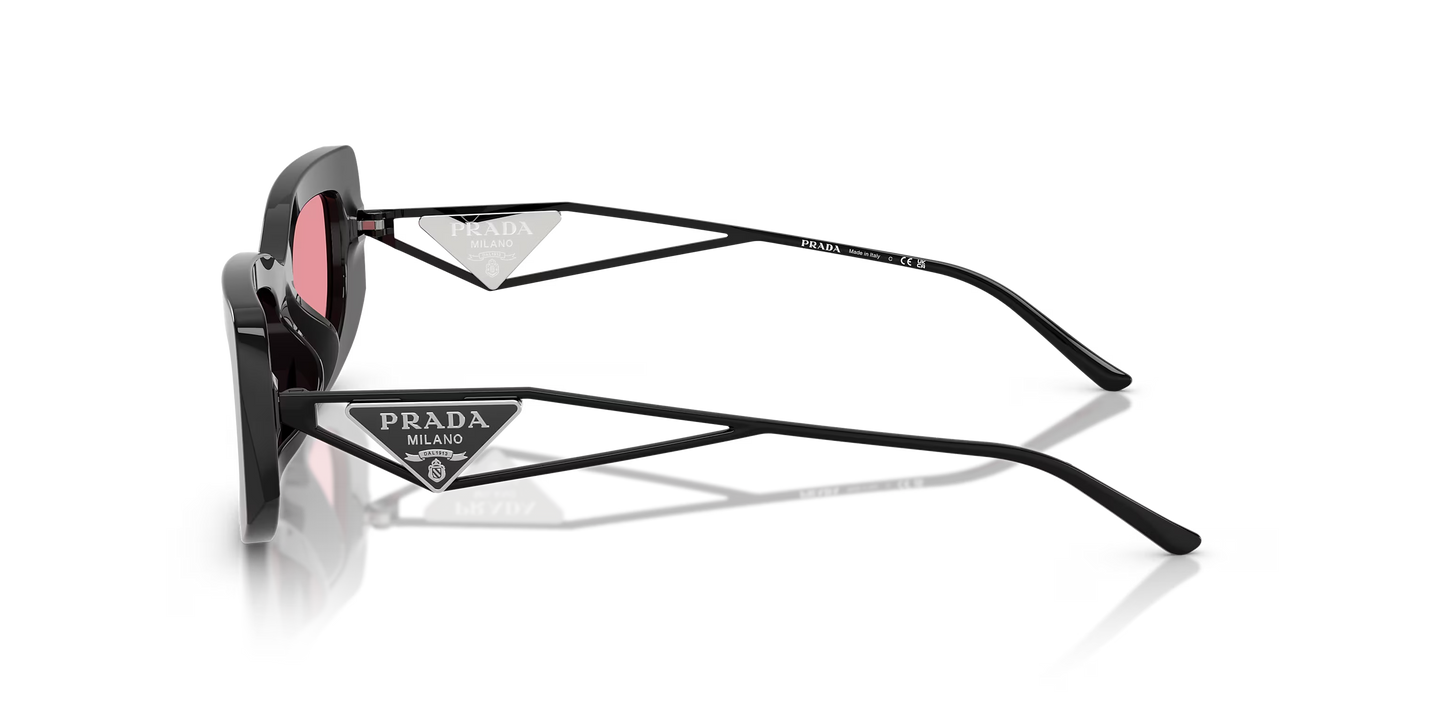 משקפי שמש פראדה שחור-ורוד | Prada PR 14YS Black-Pink