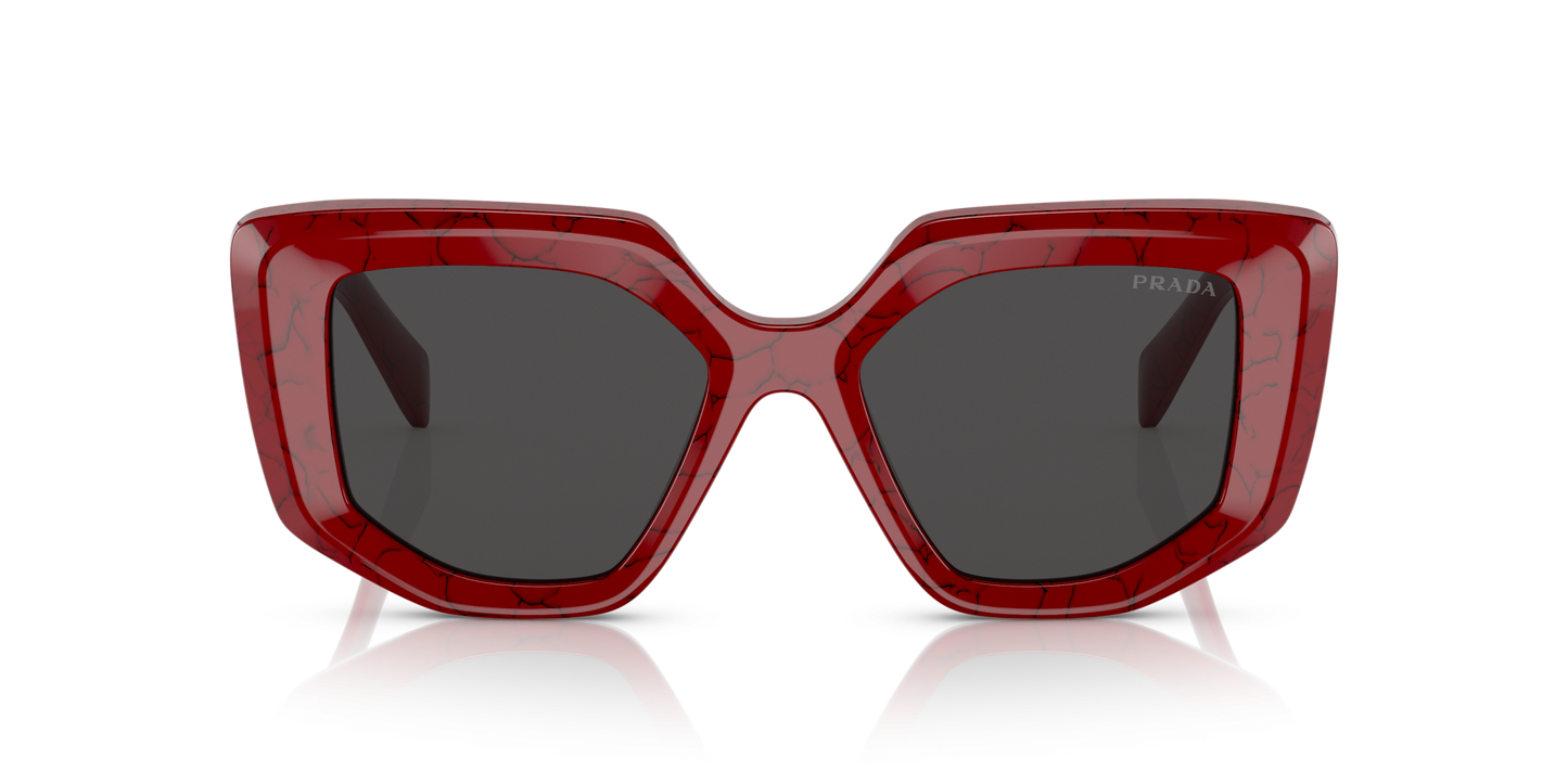 משקפי שמש פראדה אדום-אפור | Prada PR 14ZS Red-Grey