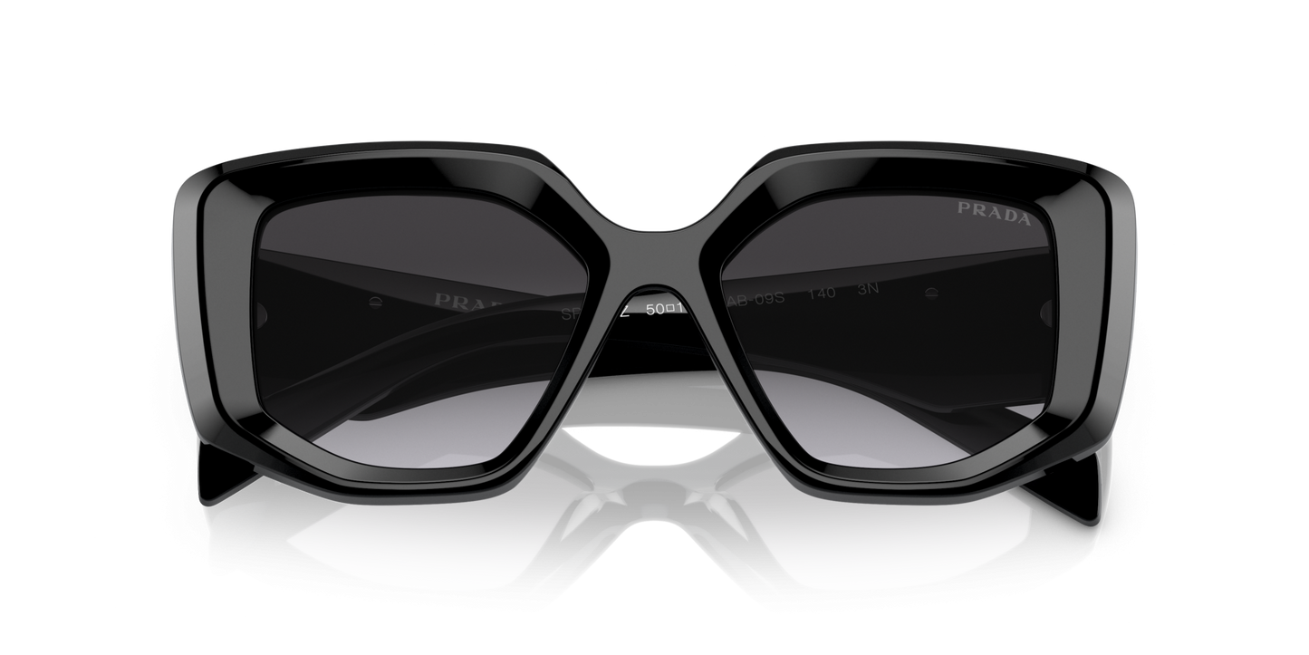 Prada Sunglasses Black-Grey Gradient | PRADA PR 14ZS Black-Grey Gradient