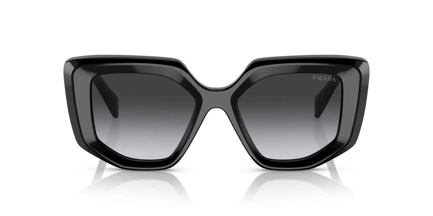 Prada Sunglasses Black-Grey Gradient | PRADA PR 14ZS Black-Grey Gradient