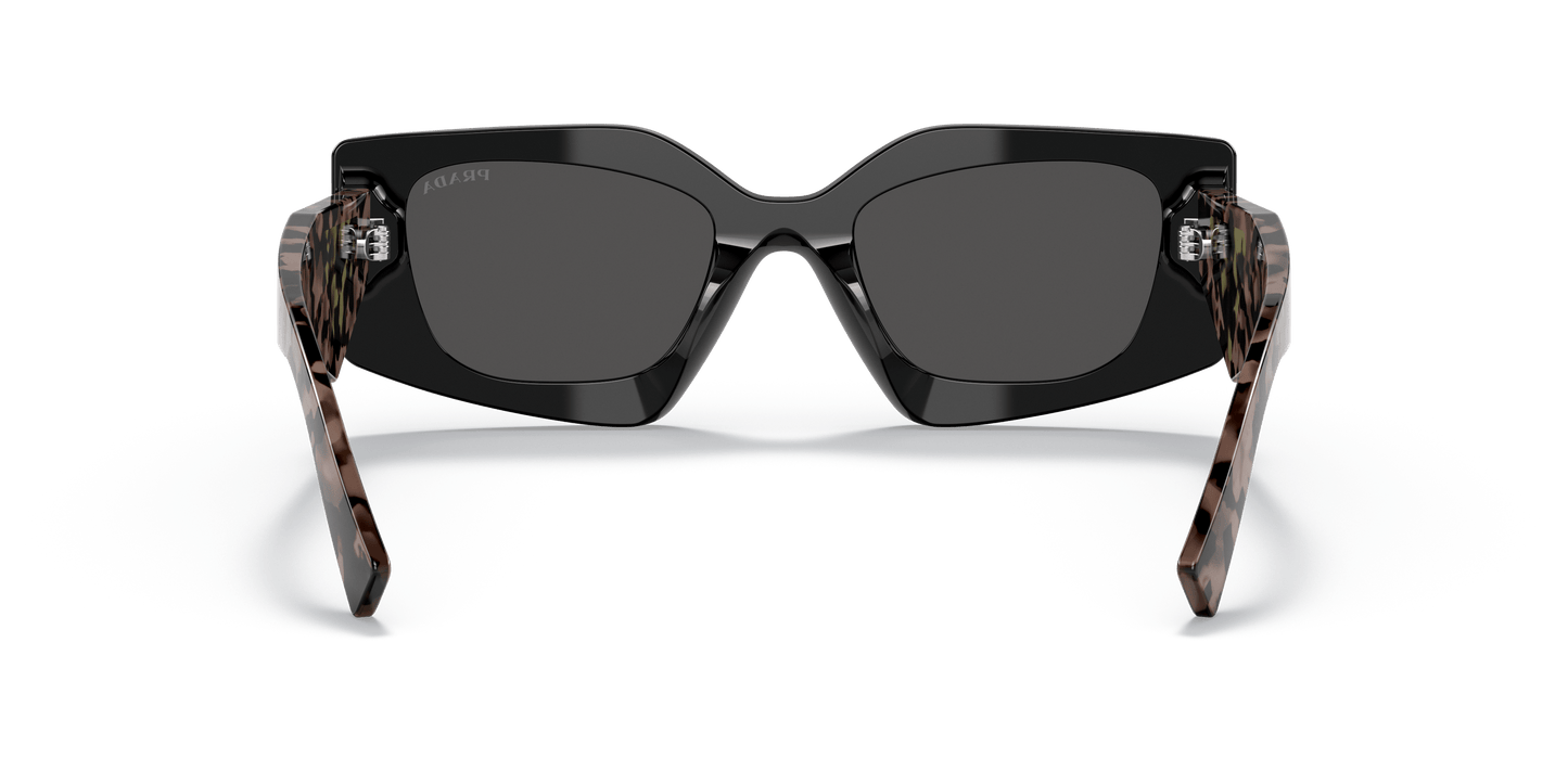 Prada Sunglasses Black-Dark Grey | PRADA PR 15YS Black-Dark Grey