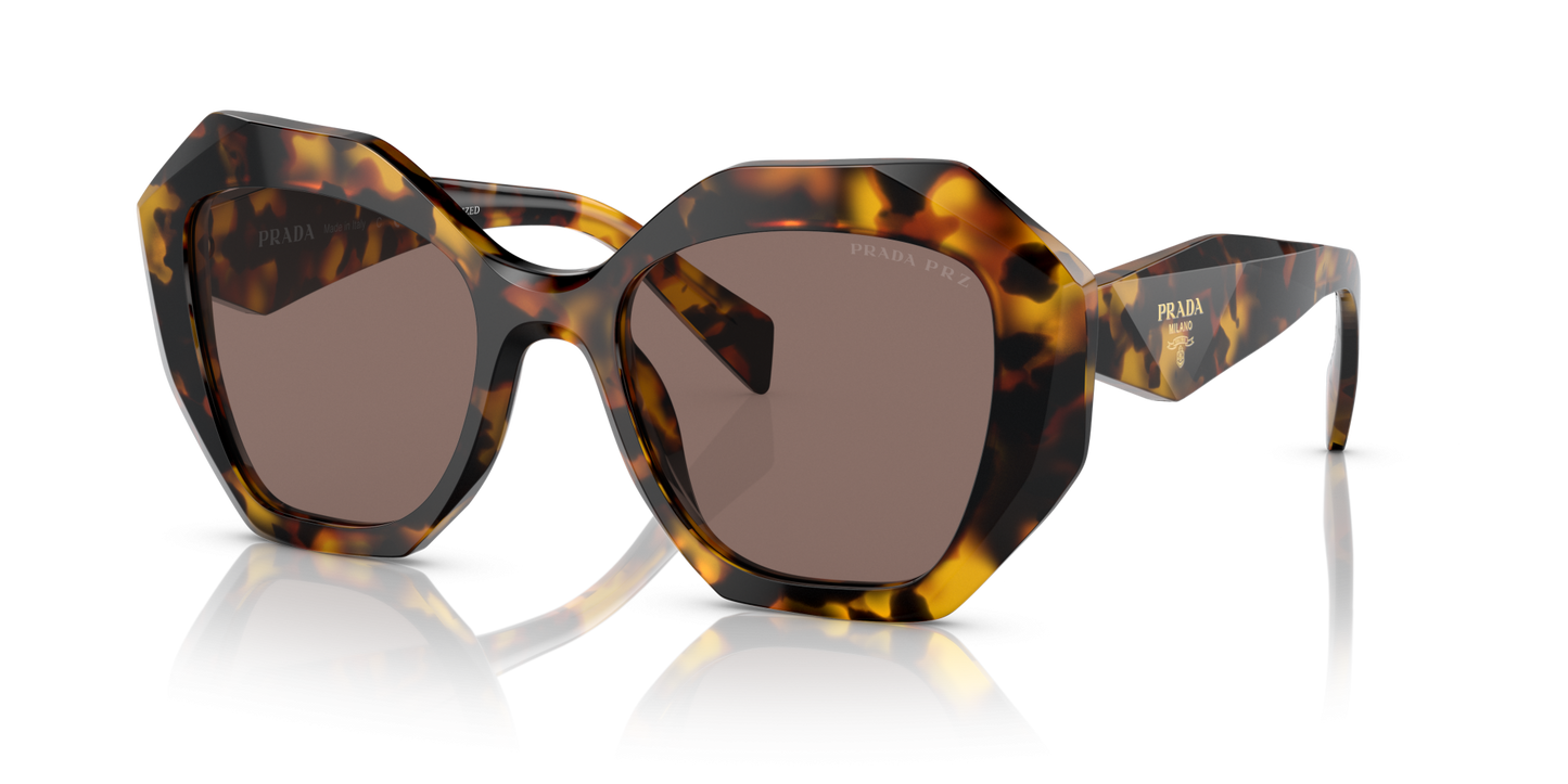 Prada Sunglasses Honey Tortoise-Polar Light Brown | PRADA PR 16WS Honey Tortoise-Polar Light Brown