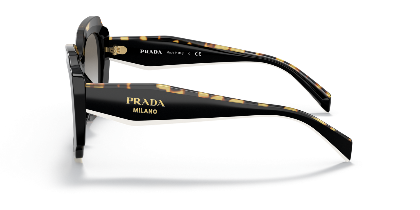 Prada Sunglasses Black/Havana-Dark Grey | PRADA PR 16YS Black/Havana-Dark Grey