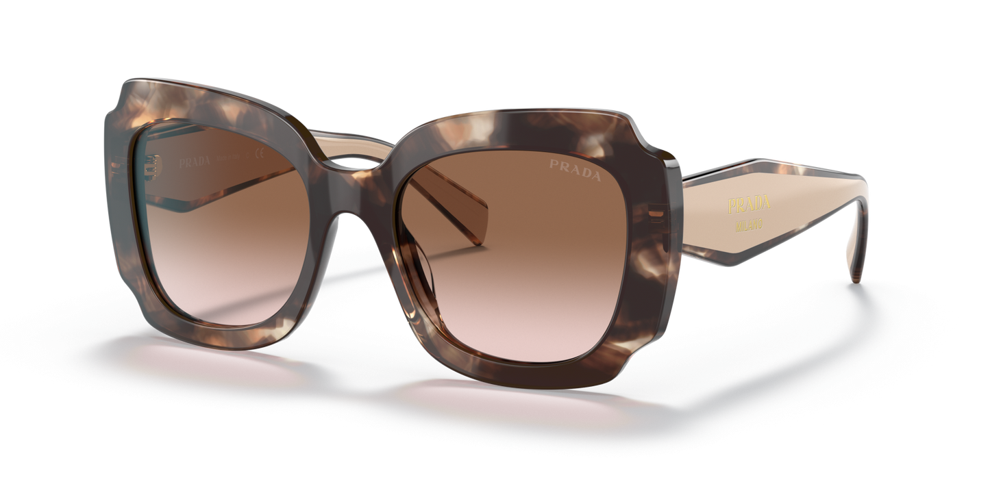 PRADA PR 16YS Havana-Brown Gradient Sunglasses