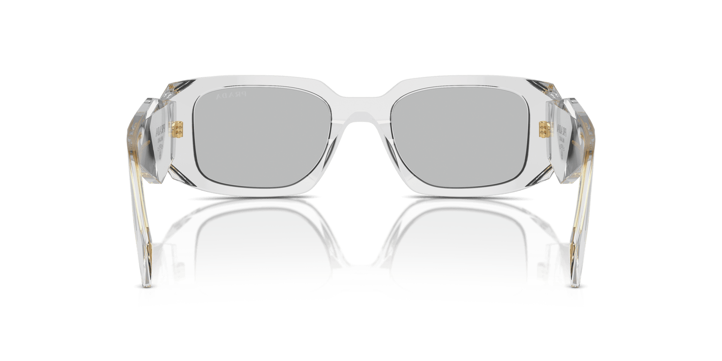 Prada Sunglasses Transparent Grey-Light Grey | PRADA PR 17WS Transparent Grey-Light Grey