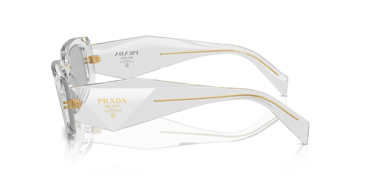 משקפי שמש פראדה שקופים אפור-בהיר אפור | PRADA PR 17WS Transparent Grey-Light Grey