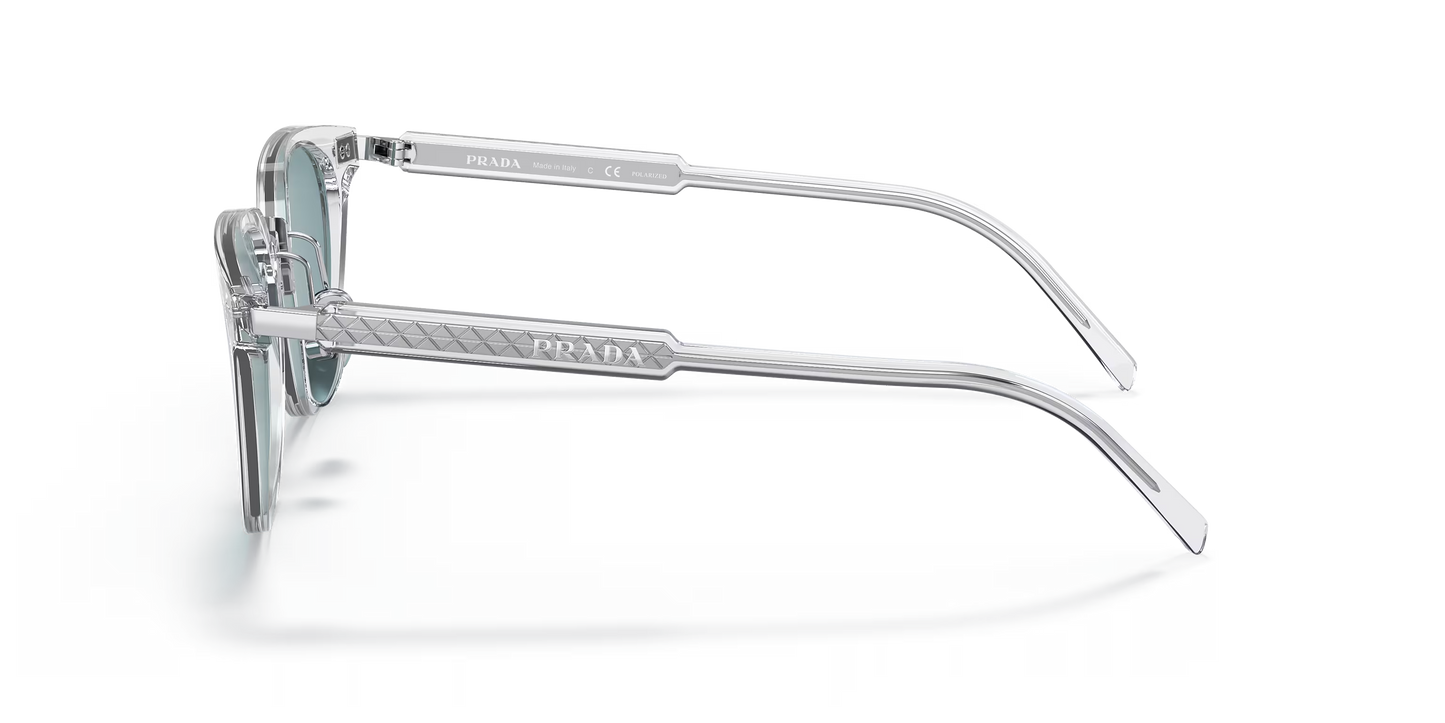 Prada PR 17YS Transparent-Green Sunglasses