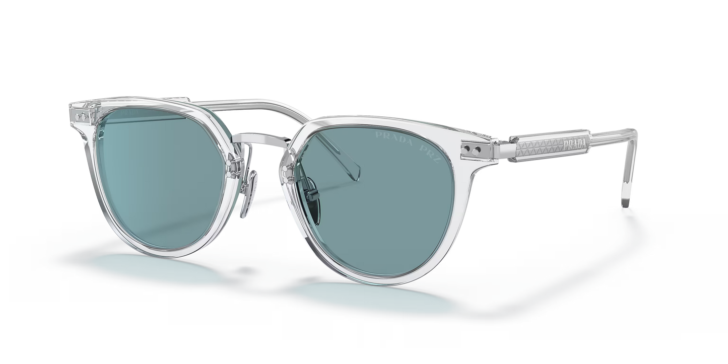 Prada PR 17YS Transparent-Green Sunglasses