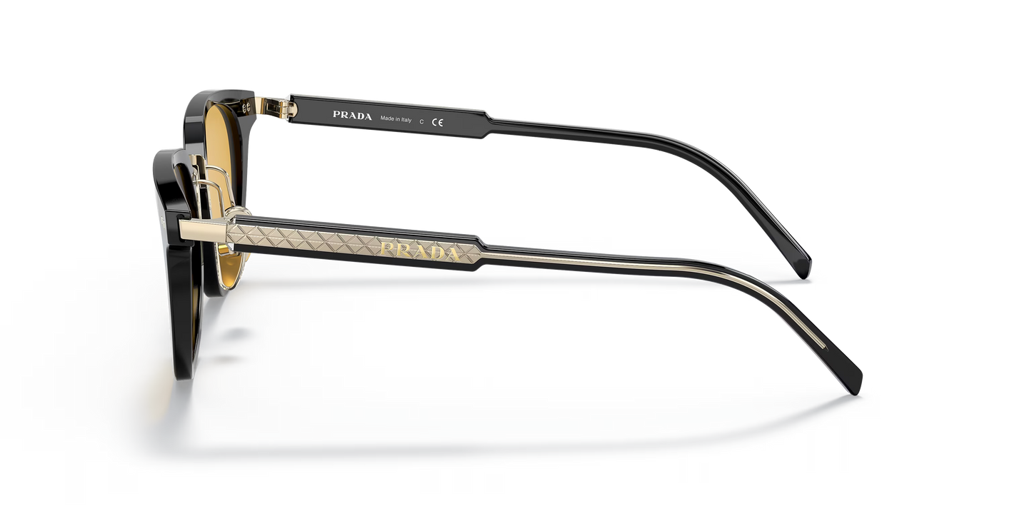 משקפי שמש פראדה שחור-צהוב | Prada PR 17YS Black-Yellow