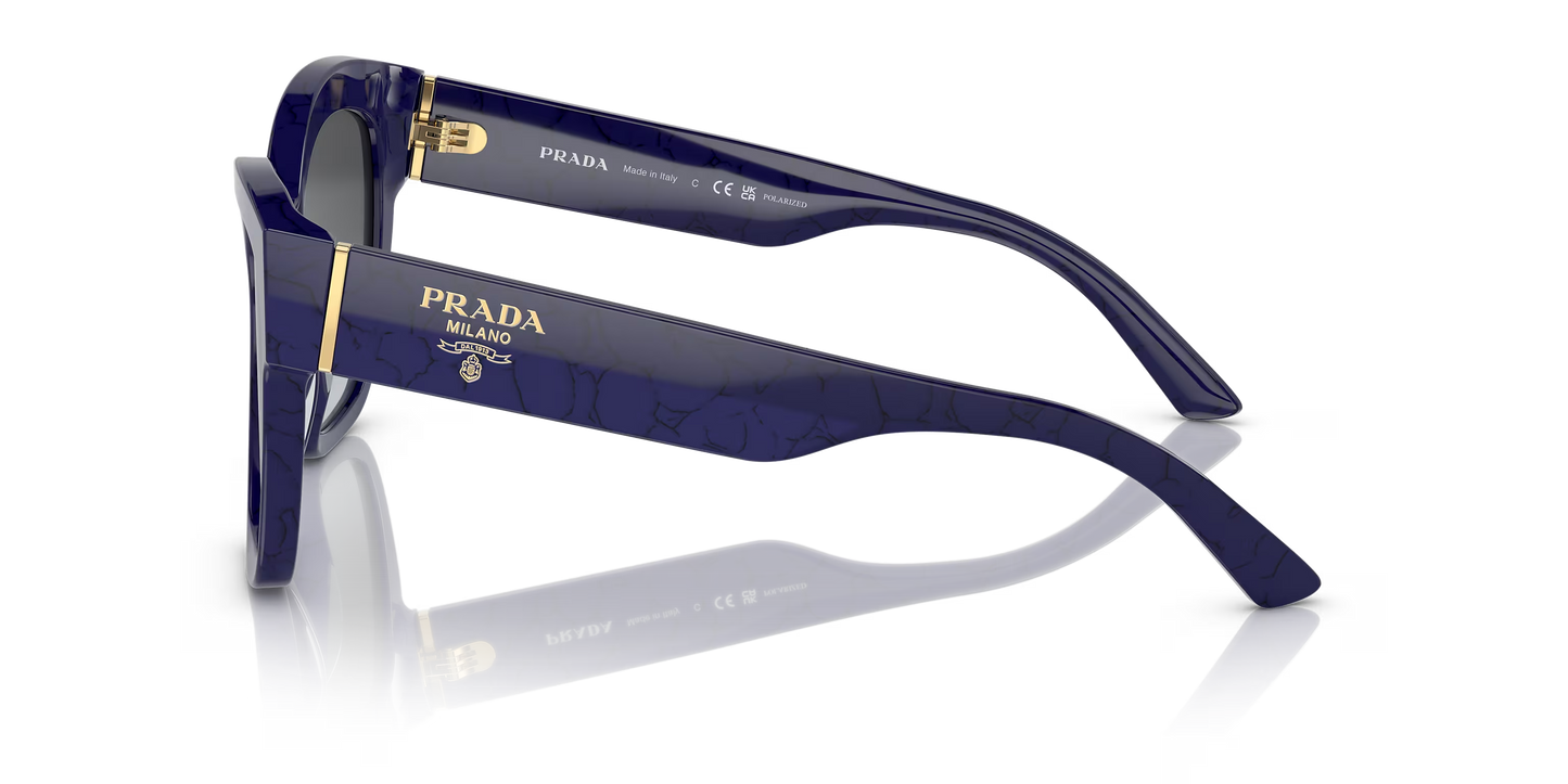 Prada PR 17ZS Blue-Grey Sunglasses