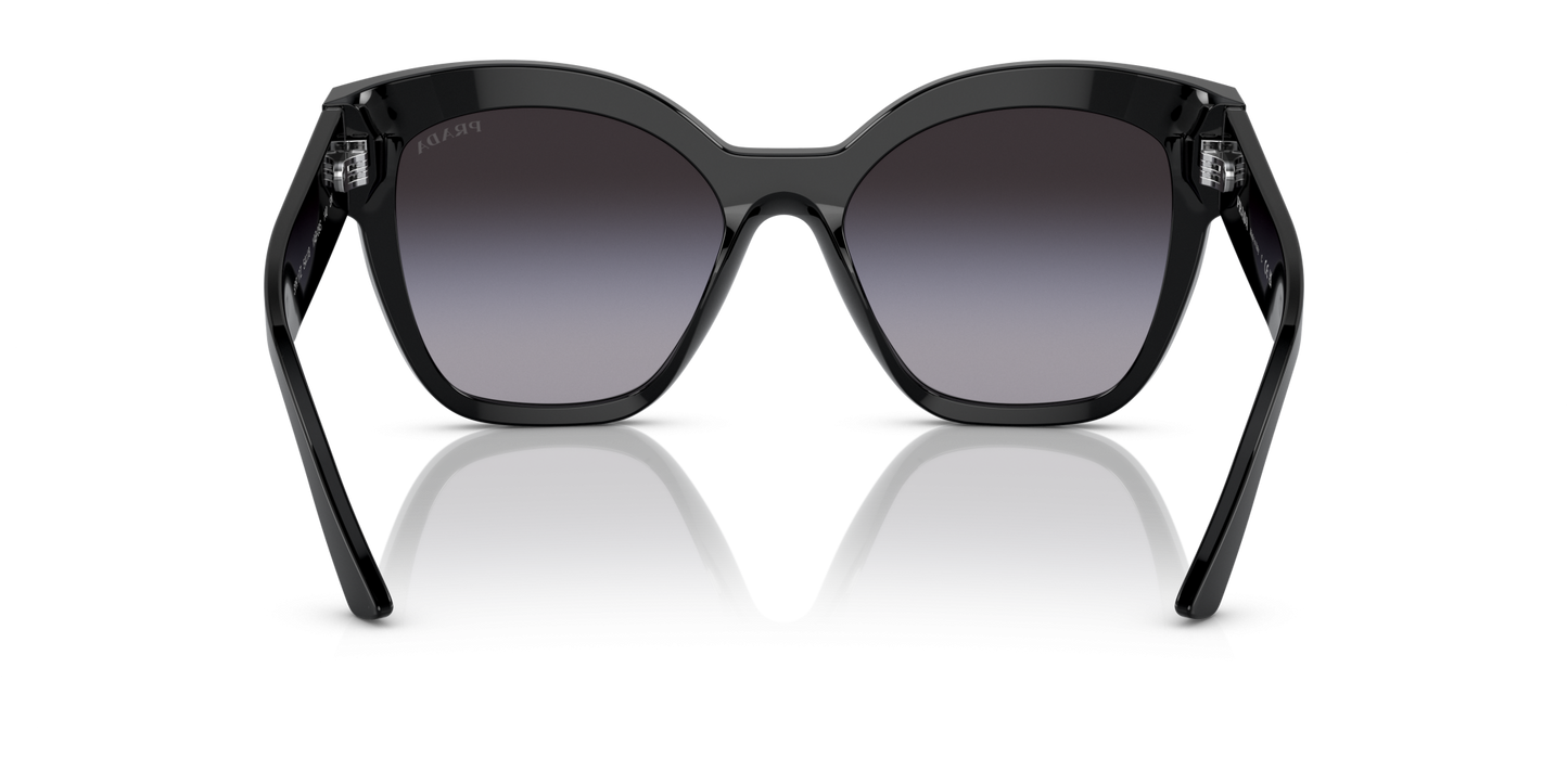 Prada Sunglasses Black-Grey Gradient | PRADA PR 17ZS Black-Grey Gradient