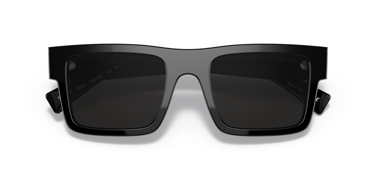 משקפי שמש פראדה שחור-אפור כהה | Prada PR 19WS Black-Dark Grey