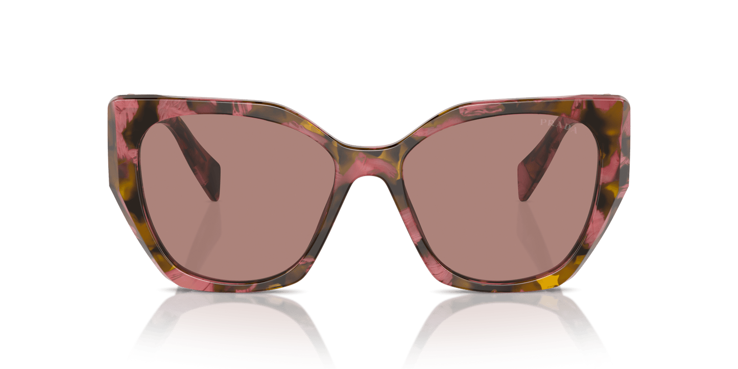 Prada Sunglasses Tortoise Cognac Begonia-Light Brown | PRADA PR 19ZS Tortoise Cognac Begonia-Light Brown