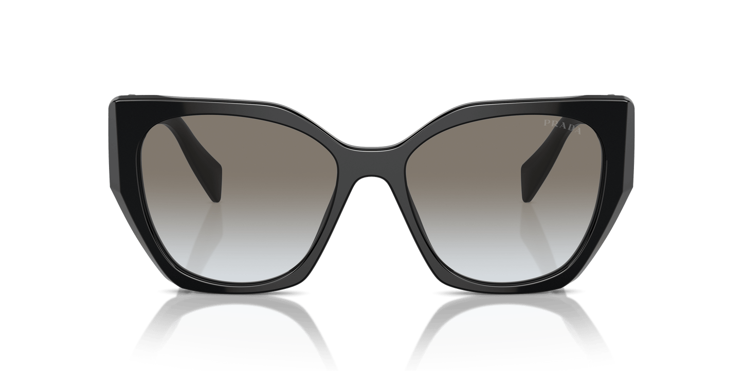 Prada Sunglasses Black-Grey Gradient | PRADA PR 19ZS Black-Grey Gradient