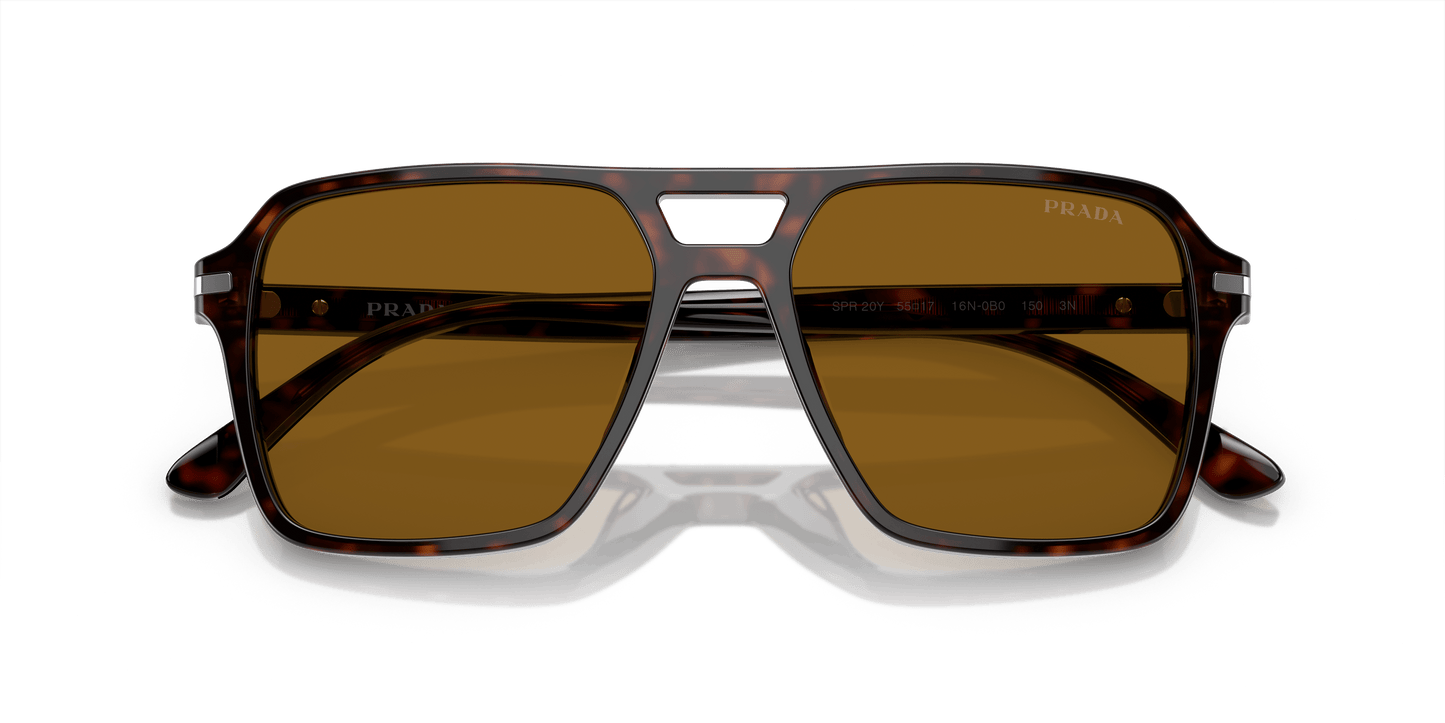 Prada PR 20YS Havana-Brown Sunglasses
