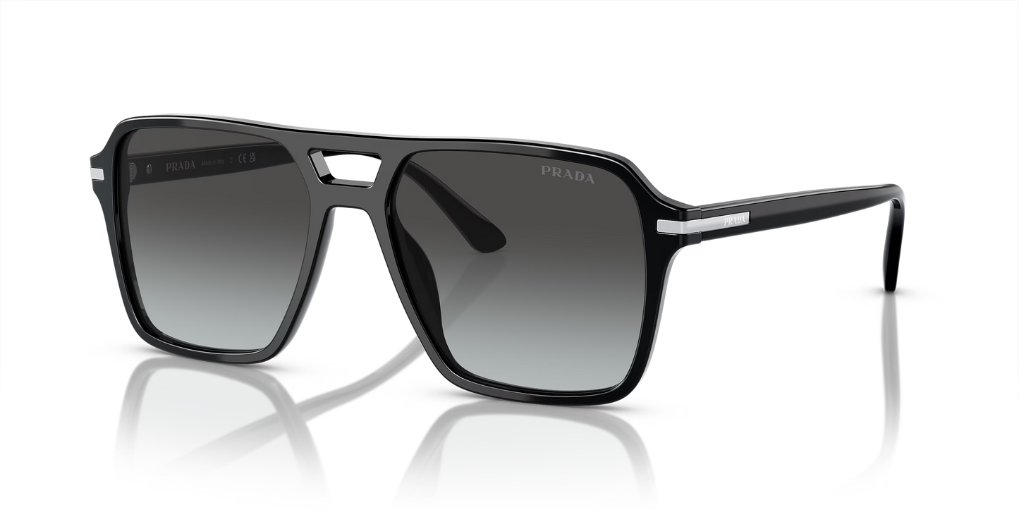 Prada PR 20YS Black-Grey Sunglasses