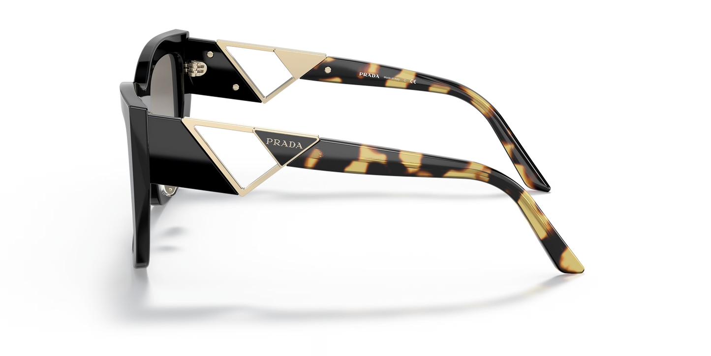 משקפי שמש פראדה שחור-אפור | Prada PR 21YS Black-Grey